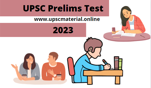 UPSC Prelims 2023 Test Series PDF